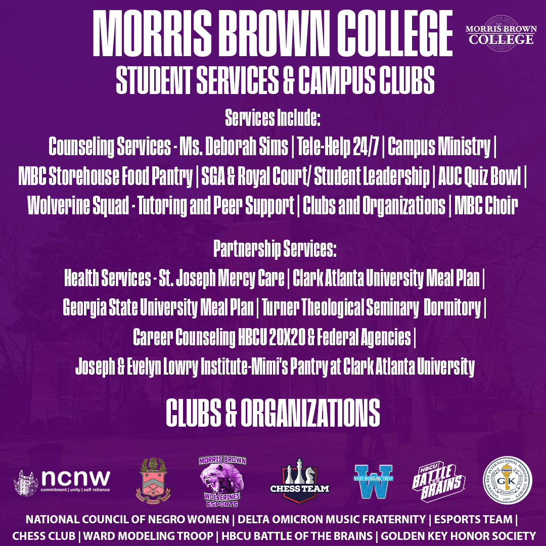 Student Services – Morris Brown College